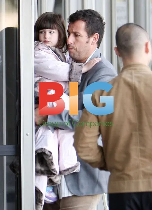 Adam Sandler and daughter at event