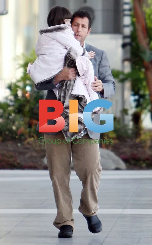 Adam Sandler with Daughter at Event