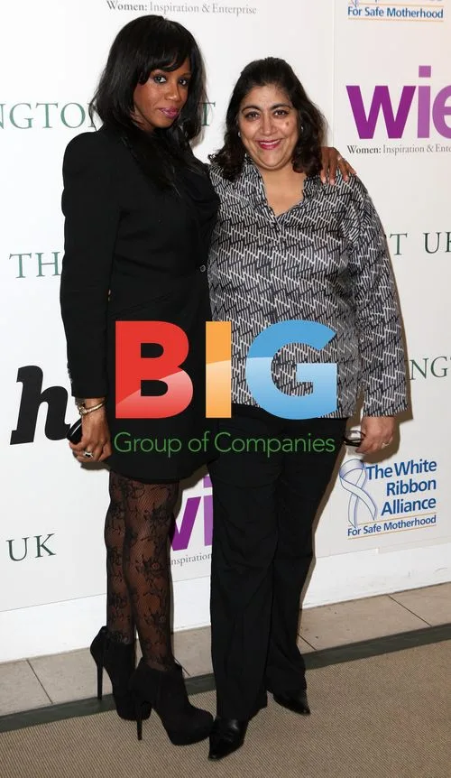 Shaznay Lewis and Gurinder Chadha at Women Inspiration & Enterprise