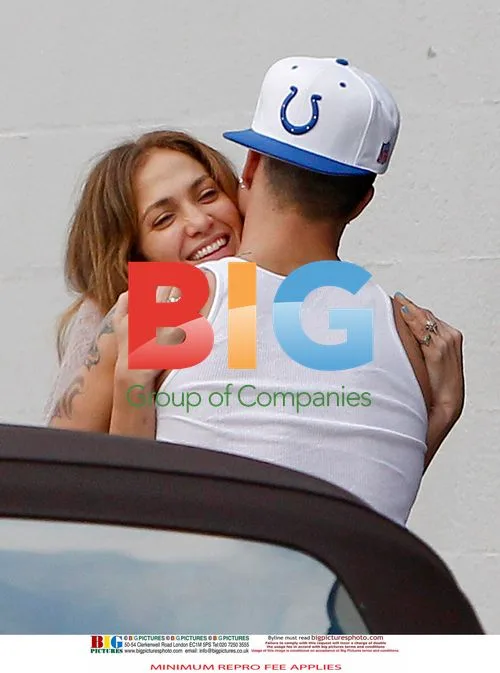 Jennifer Lopez and Casper Smart in LA