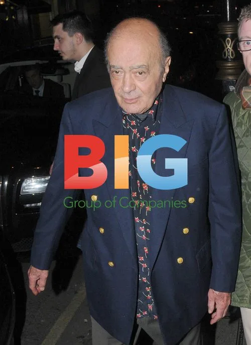 Mohamed al Fayed at London's Arts Club