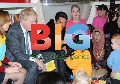 Peter Andre and Boris Johnson Launch 'Love Libraries' Scheme