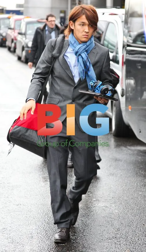 Bayern Munich Players Arrive in Manchester
