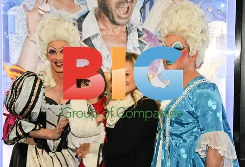 Celebs at Cinderella Panto Press Night
