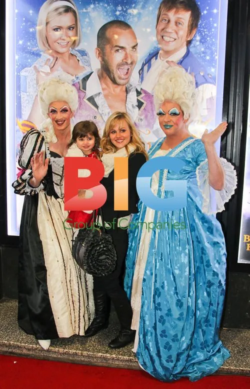 Celebs at Cinderella Panto Press Night