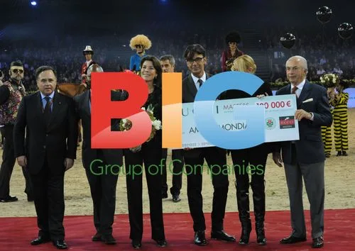 Princess Caroline Presents Cheque at Gucci Masters