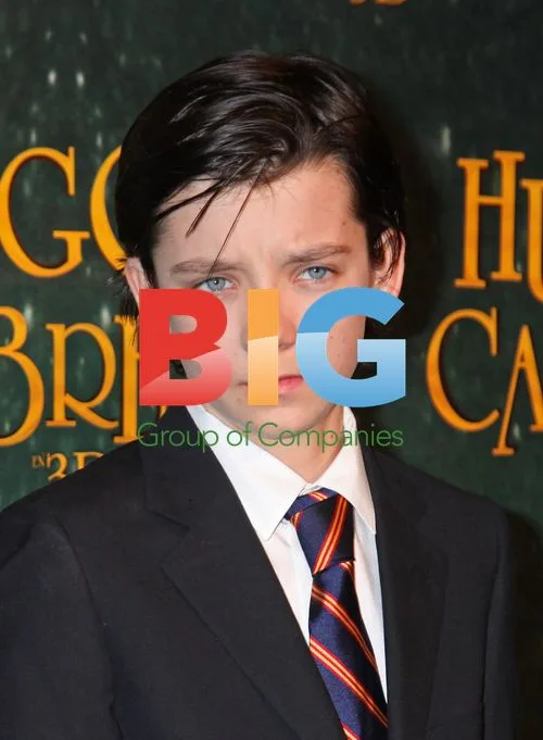 Asa Butterfield at French "Hugo Cabret" Premiere