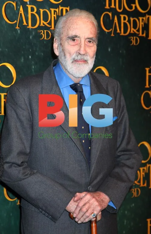Sir Christopher Lee at "Hugo Cabret" Premiere