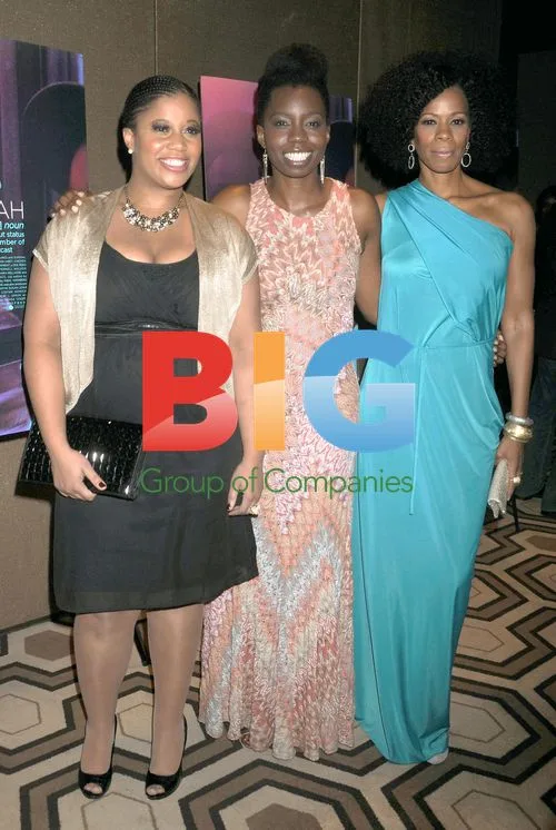 Pernell, Adepero and Kim at 'Pariah' premiere