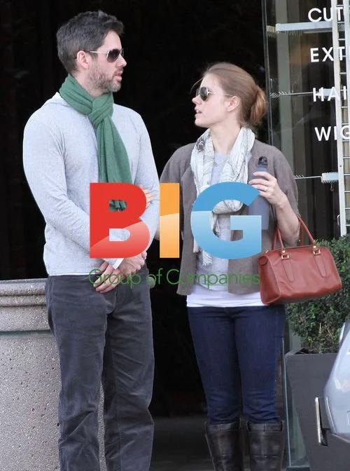 Amy Adams family day in LA