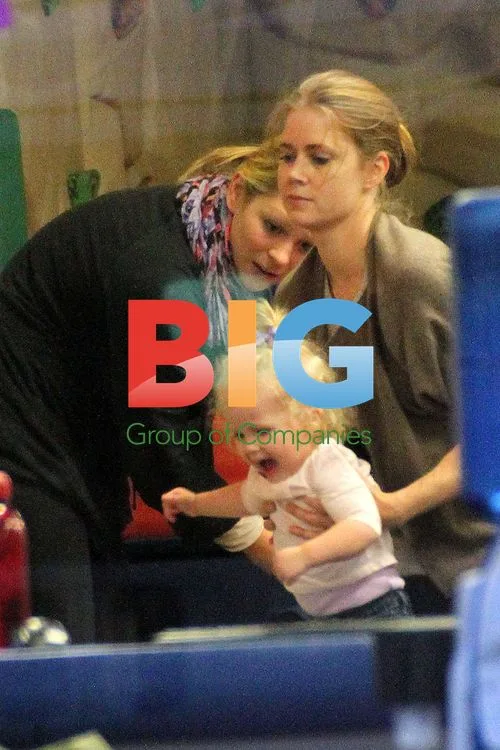 Amy Adams with Fiance and Baby in LA