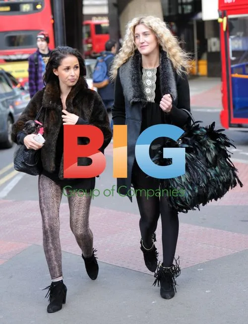 Francesca Hull and Funda Onal Leave Lipsy Store