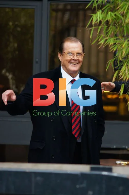Roger Moore at ITV Studios