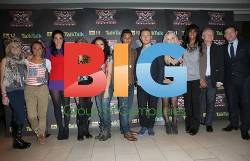 The X Factor finalists at Wembley photocall