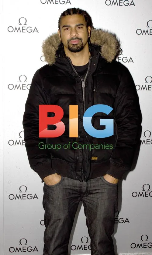 David Haye at Omega Store Launch