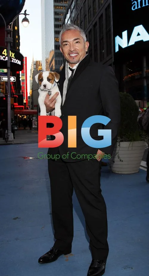 Cesar Millan at NASDAQ Closing Bell