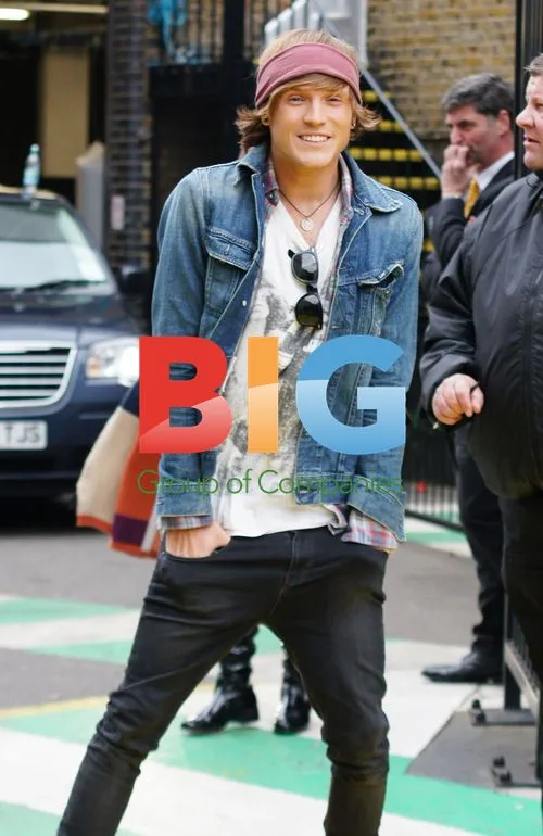 Dougie Poynter of McFly at ITV Studios