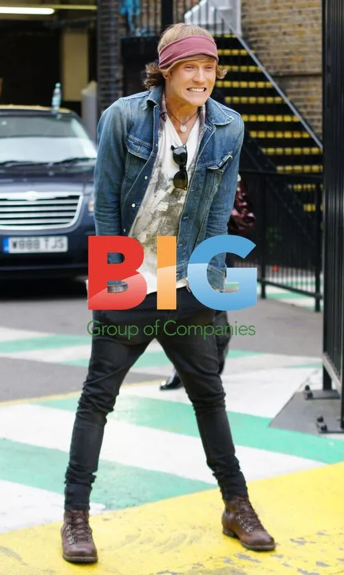 Dougie Poynter of McFly at ITV Studios