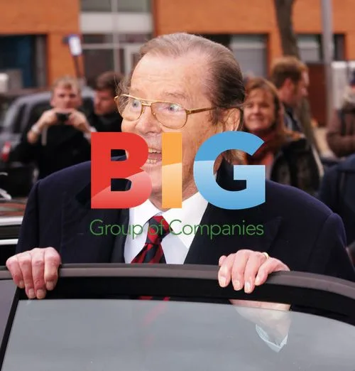 Roger Moore at ITV Studios