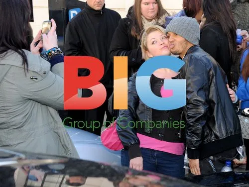 JLS Arriving at BBC Studios