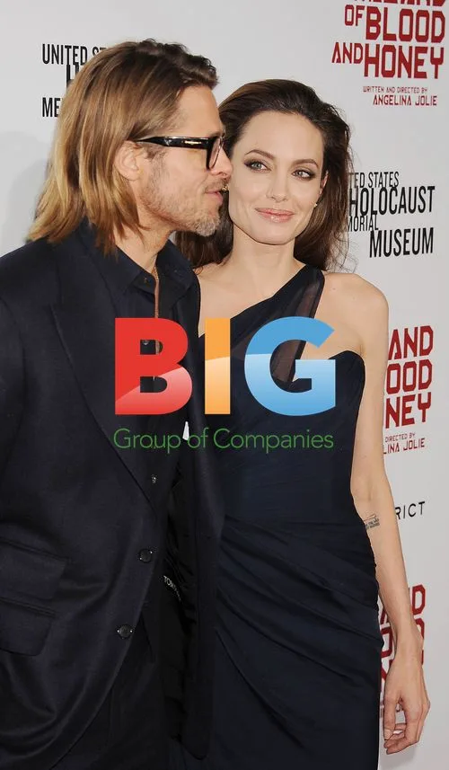 Brad Pitt and Angelina Jolie at 'In The Land Of Blood And Honey' Premiere