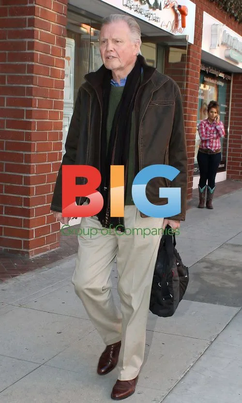 Jon Voight Strolling in Beverly Hills