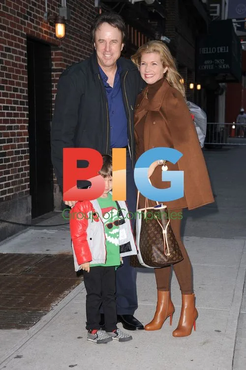 Kevin Nealon and Susan Yeagley Leaving Letterman