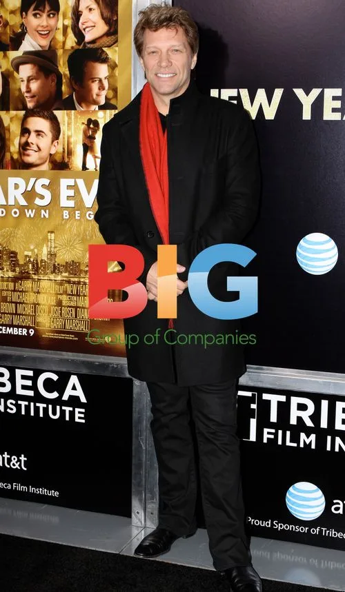 Jon Bon Jovi at 'New Year's Eve' Premiere
