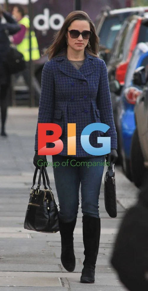 Pippa Middleton seen walking in London