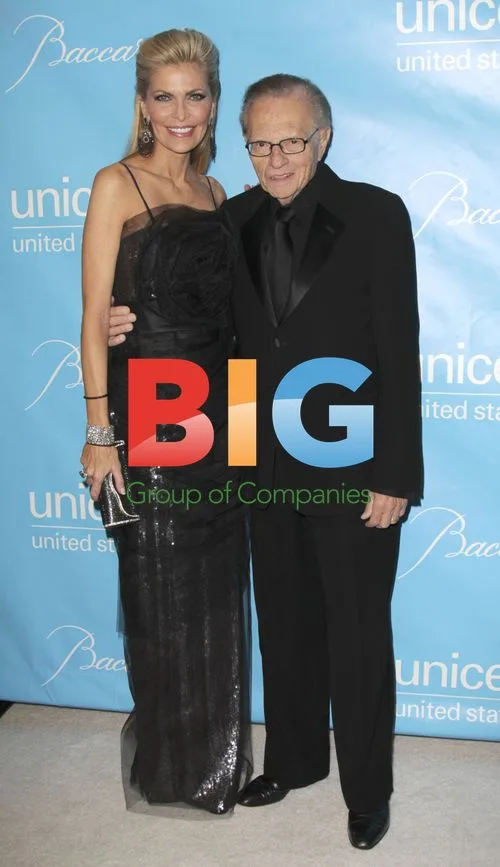 Shawn Southwick and Larry King at 2011 UNICEF Ball