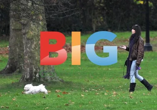 Model Daisy Lowe Walking Dog in Primrose Park