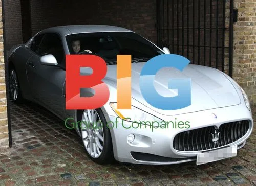 Declan Donnelly in Maserati, London