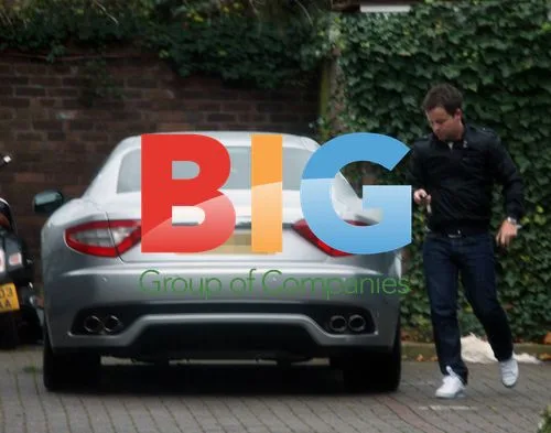 Declan Donnelly in Maserati, London