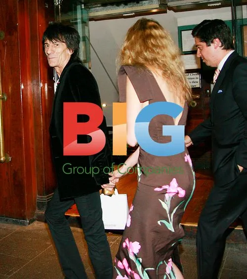 Ronnie Wood and Leah Wood at Louis Vuitton Event