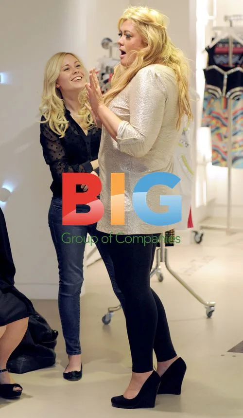 Gemma Collins Shops Lispy in London