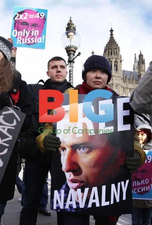 Demonstrators Protest Outside Russian Embassy
