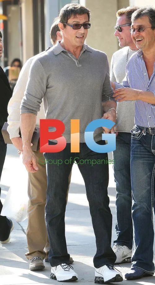 Sylvester Stallone Grabs Lunch in LA