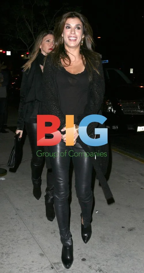 Elisabetta Canalis Heads to Trousdale in West Hollywood