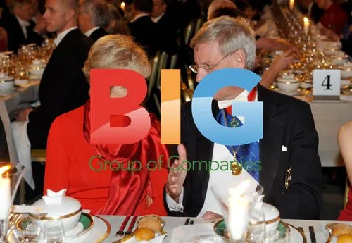 Dr Jean Chu and Minister Bildt at Nobel Banquet
