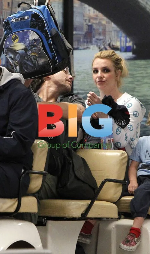Britney Spears at Puerto Rico Airport