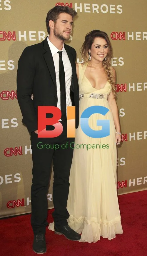 Miley Cyrus and Liam Hemsworth at CNN Heroes