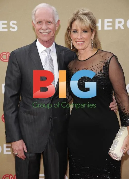 Sully Sullenberger and wife at CNN Heroes event