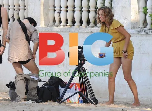 Jasmine Harman on Beach for 'A Place in the Sun'