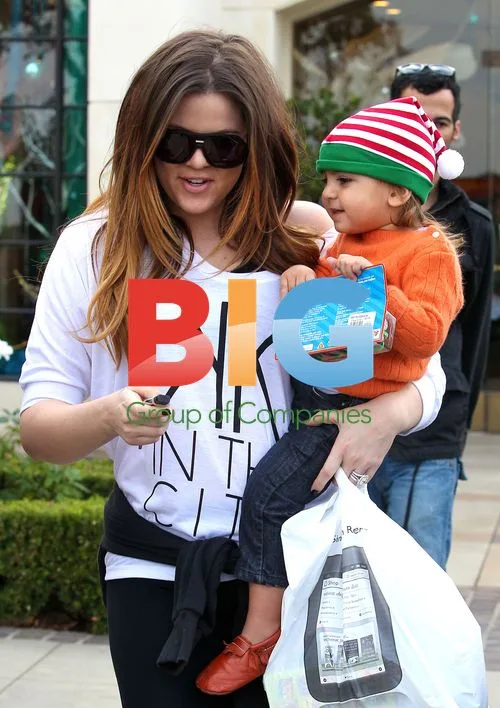 Khloe Kardashian Christmas Shopping with Mason Disick