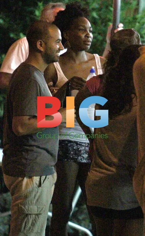 Venus Williams at Karaoke in Caribbean