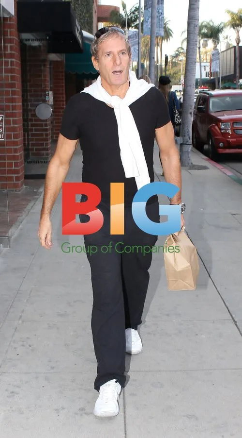 Michael Bolton out for a stroll in Beverly Hills