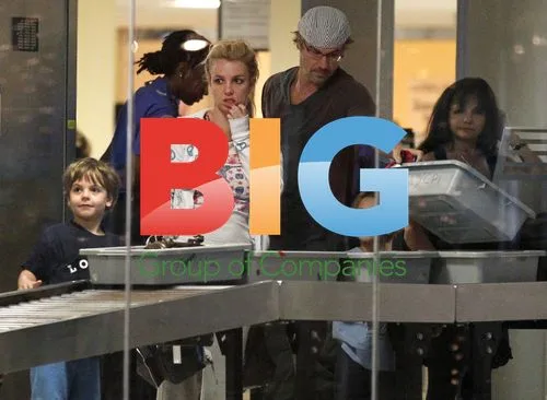 Britney Spears at Puerto Rico Airport