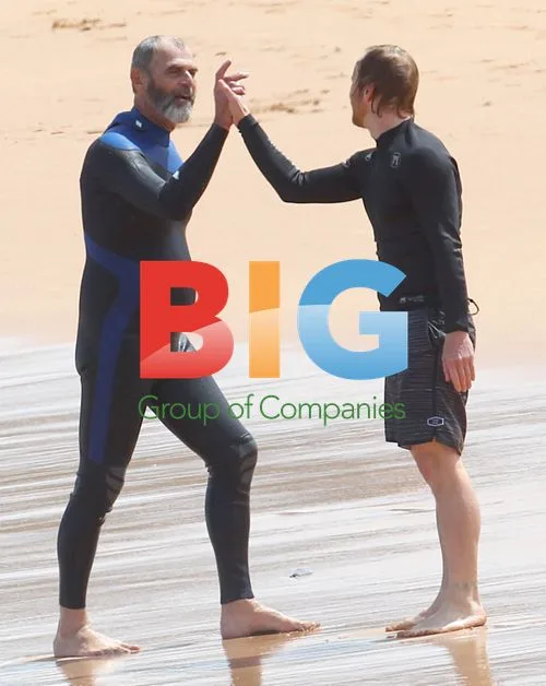 Foo Fighters Enjoy Sydney Beach