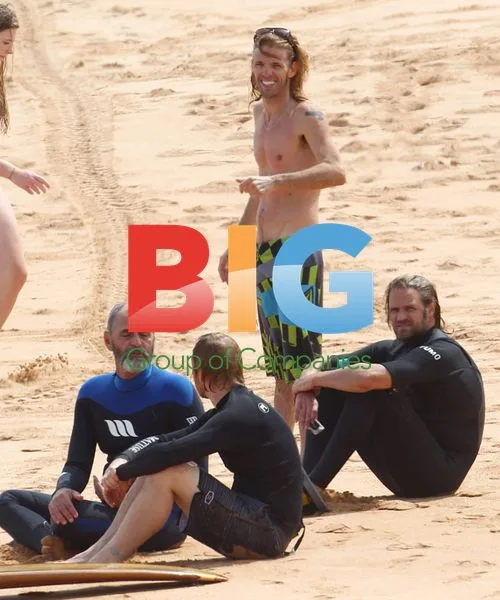 Foo Fighters Enjoy Beach Day in Sydney