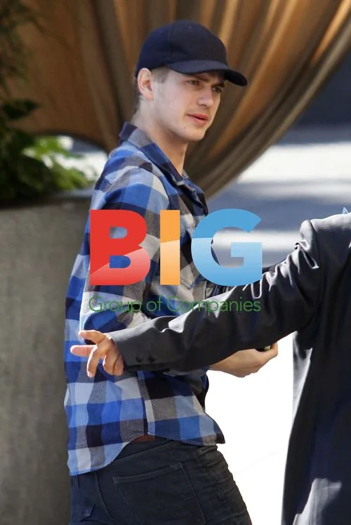 Hayden Christensen Arrives at Roosevelt Hotel